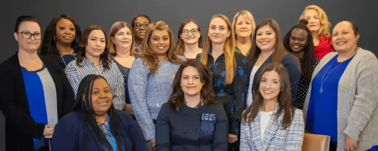 Group photo of rideshare team